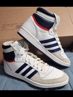 adidas gazelle silver green womens Adidas Men's Top Ten RB Hi Shoes